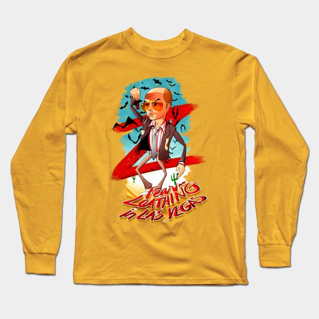 Fear and loathing in Las Vegas Long Sleeve T-Shirt by Tronyx79